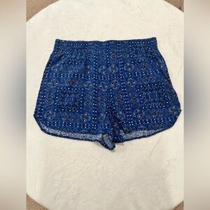 IML Bandana Print Paisley Pull-On Shorts Size Large